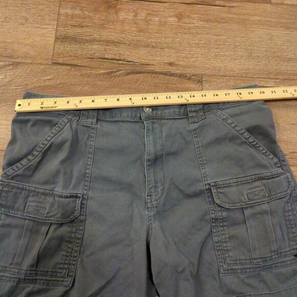 Denali Men's Size 40 Cargo Shorts Outdoors Hiking Camping Gray Baggy Rugged Y2K - Picture 5 of 8